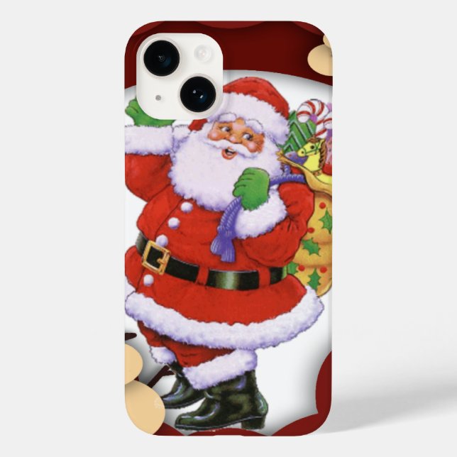 Santa Claus  Case-Mate iPhone Case (Back)