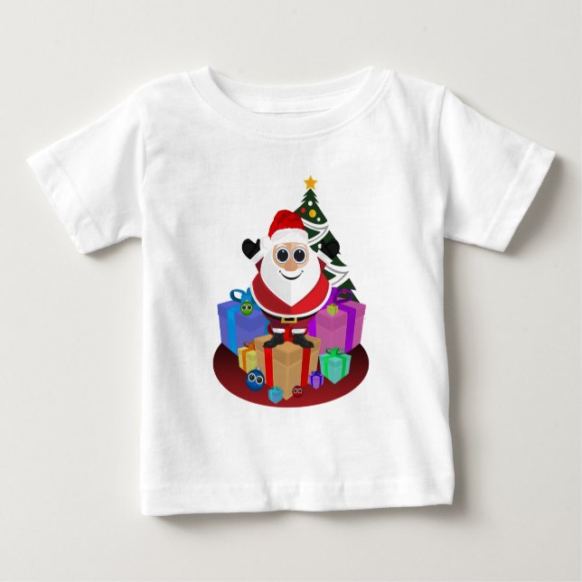 Santa Claus - Christmas Baby T-Shirt (Front)