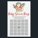 Santa Claus Christmas Bingo Baby Shower Game Stationery<br><div class="desc">This is a Santa Claus Christmas Bingo Baby Shower Game. *Baby Shower Bingo - Guests will fill in the blanks with the gifts that they think the mother to be will receive. When the mother to be opens up gift which is one of their guesses, they will mark it with...</div>