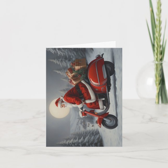 Santa Claus Christmas Card 2 (Front)