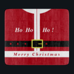 Santa Claus Christmas Cutting Board<br><div class="desc">Merry Christmas Santa Claus Design Funny Cutting Board by MIGNED - Customisable</div>