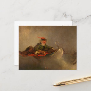 Santa Claus, Christmas Eve by William H. Beard Postcard