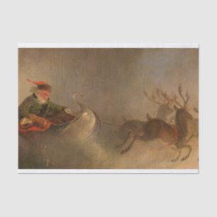 Santa Claus, Christmas Eve by William H. Beard Tissue Paper