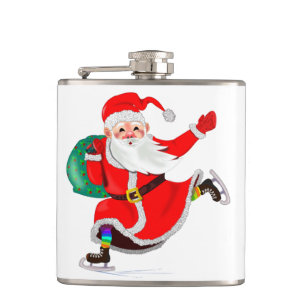Santa Claus Christmas Flask
