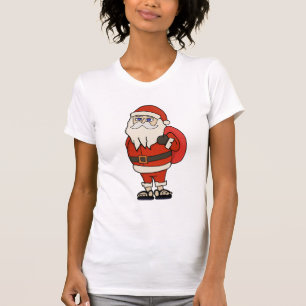 Santa Claus Christmas Flip Flops T-Shirt