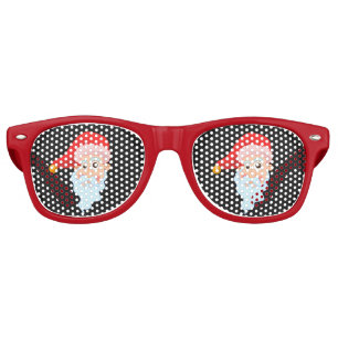 SANTA CLAUS CHRISTMAS FUN SUNGLASSES SHADES