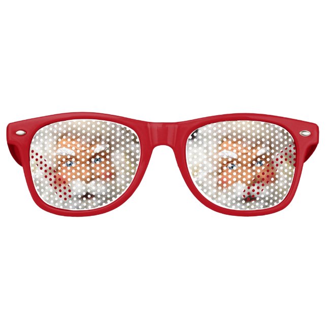 SANTA CLAUS CHRISTMAS FUN SUNGLASSES SHADES (Front)
