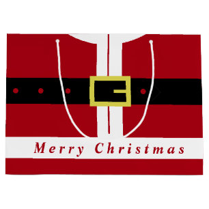 Santa Claus Christmas Gift Bags