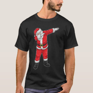 Santa Claus Christmas Hip Hop Dance Dab T-Shirt