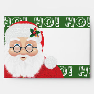 Santa Claus Christmas Holiday Envelope