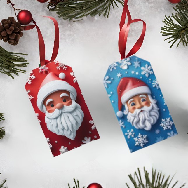 Santa Claus Christmas Holiday Gift Tag (Creator Uploaded)