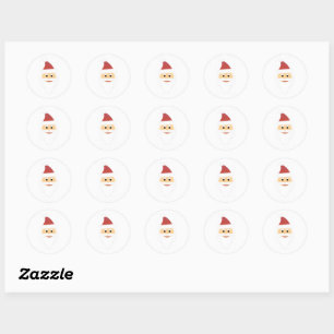 Santa Claus Christmas Holiday Sticker