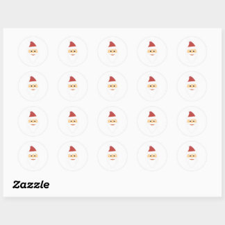 Santa Claus Christmas Holiday Sticker