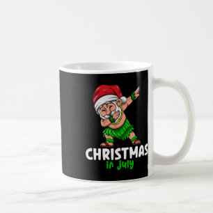Santa Claus Christmas In July Celebration Summer V Coffee Mug