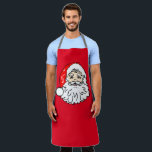 SANTA CLAUS CHRISTMAS KITCHEN APRON<br><div class="desc">SANTA CLAUS KITCHEN APRON</div>
