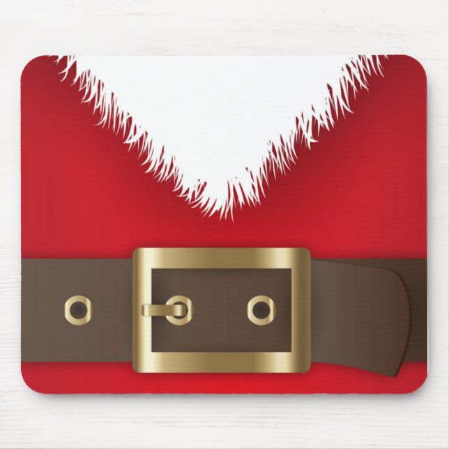 Santa Claus Christmas Mouse Pad (Front)