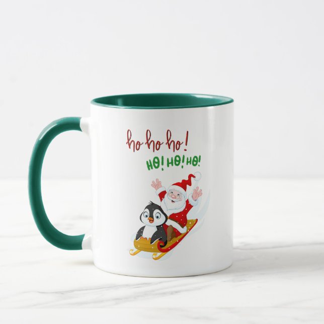 Santa Claus Christmas Mug (Left)