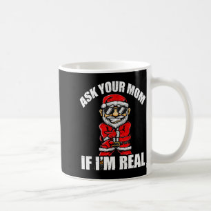 Santa Claus Christmas Naughty Shirt Adult Santa Cl Coffee Mug