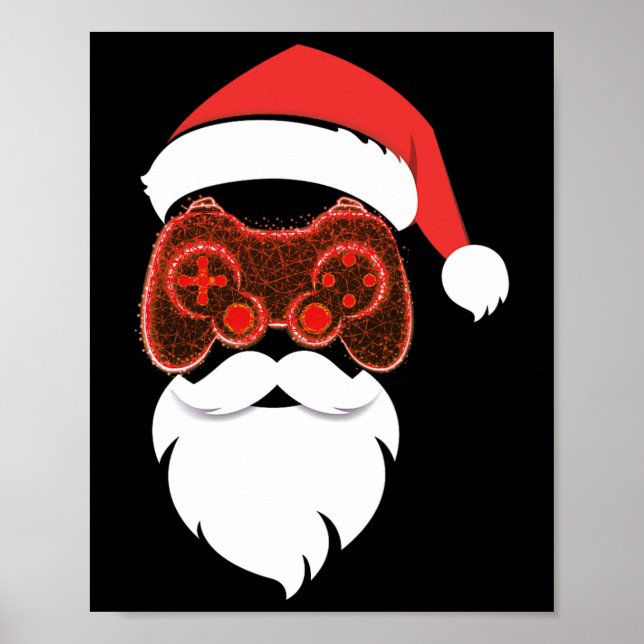 Santa Claus Christmas Pajama  Poster (Front)
