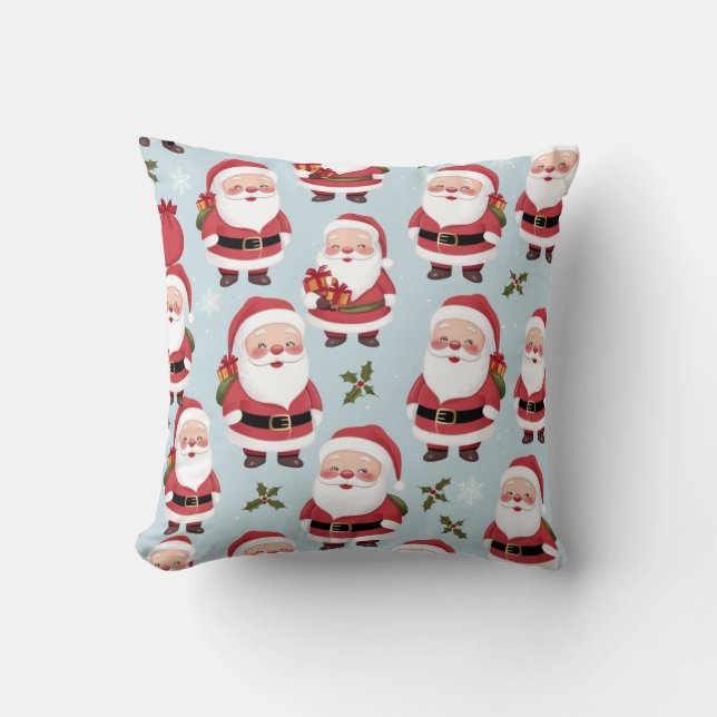 Santa Claus Christmas pillows (Front)