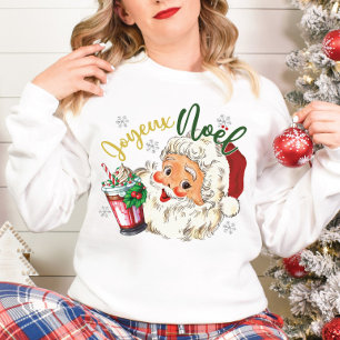 Santa Claus Christmas Retro Sweatshirt