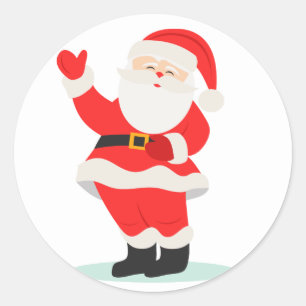 Santa Claus Christmas Sticker