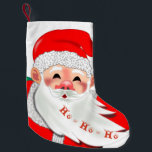 Santa Claus Christmas Stocking<br><div class="desc">Santa Claus Christmas Stockings MIGNED Painting - Ho Ho Ho</div>