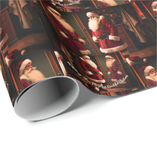 Santa Claus Christmas Wrapping Paper