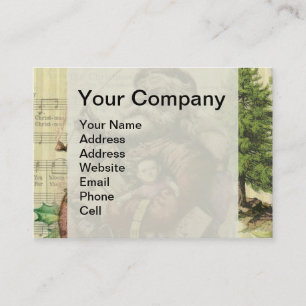 Santa Claus Classic Thomas Nast Illustration Business Card