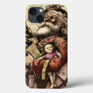 Santa Claus Classic Thomas Nast Illustration  iPhone 13 Case