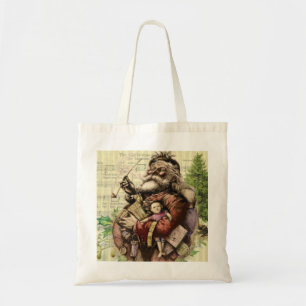 Santa Claus Classic Thomas Nast Illustration  Tote Bag