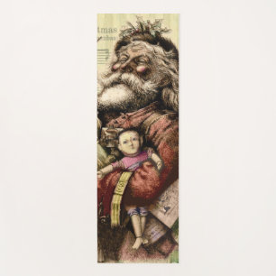 Santa Claus Classic Thomas Nast Illustration Yoga Mat
