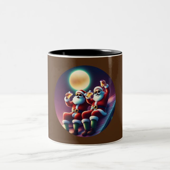 Santa Claus coffee cup (Center)