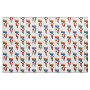 Santa Claus Comes To Arizona Fabric