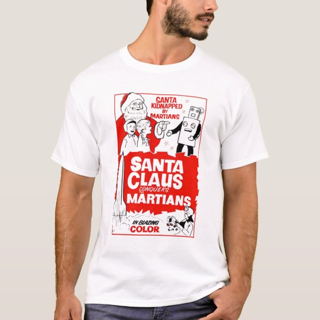 Santa Claus Conquers The Martians Movie Shirt (Front)