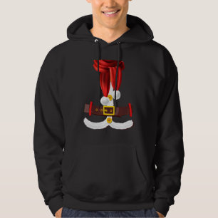 Santa Claus Costume Christmas Apparel Xmas Hoodie