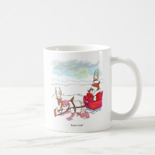 Santa Claus Coup left hand mug
