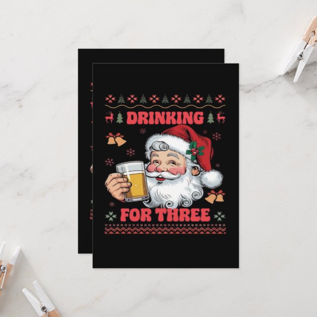 Santa Claus Couple Chirstmas  (Front/Back In Situ)