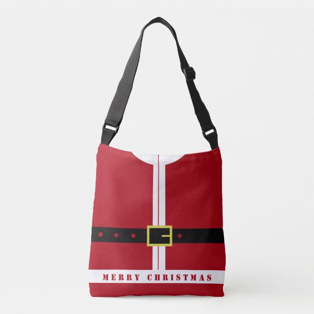 Santa Claus Crossbody Bag (Front)