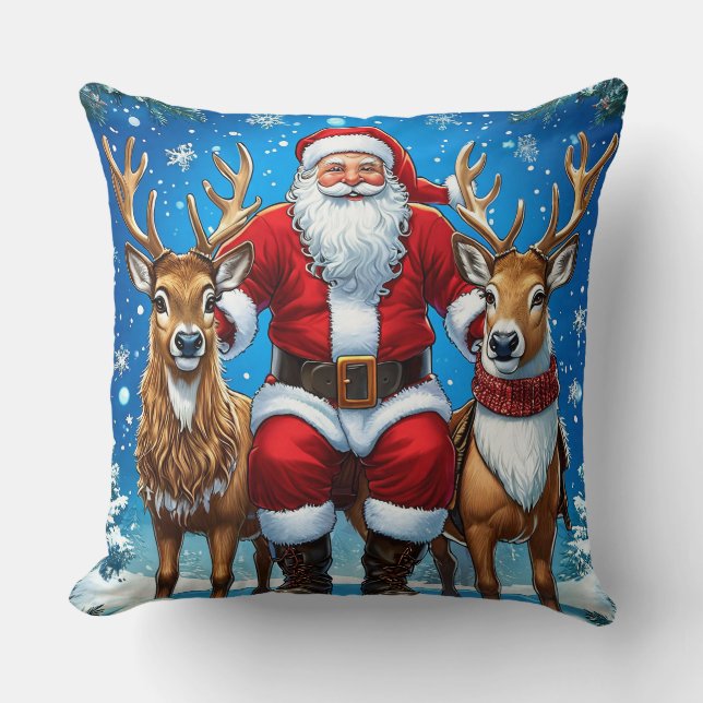 Santa Claus Cushion (Front)