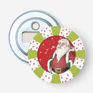 Santa Claus Deisigner Christmas Bottle Opener