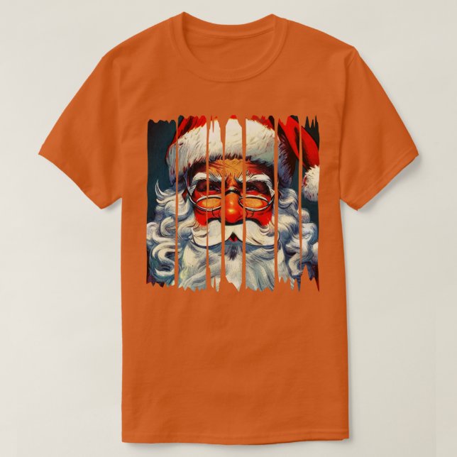 Santa Claus Design T-Shirt (Design Front)