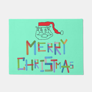 Santa Claus Door Mat
