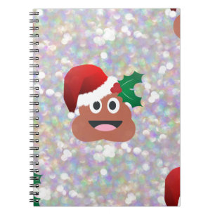 santa claus emoji notebook
