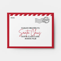 Santa Claus Envelope