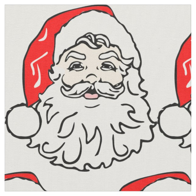 Santa Claus fabric ! (Close Up)