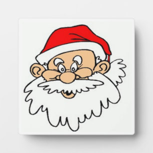 SANTA CLAUS FACE PLAQUE