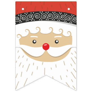 Santa Claus/Father Christmas Bunting
