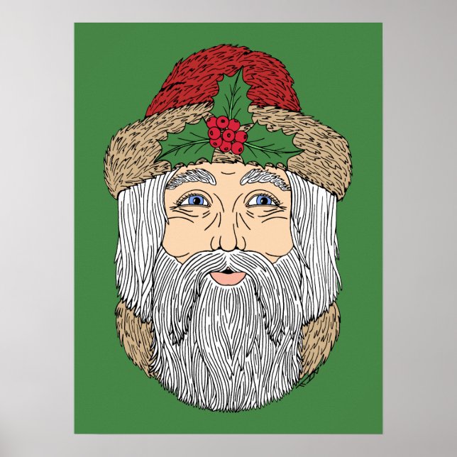 Santa Claus/Father Christmas  Poster (Front)
