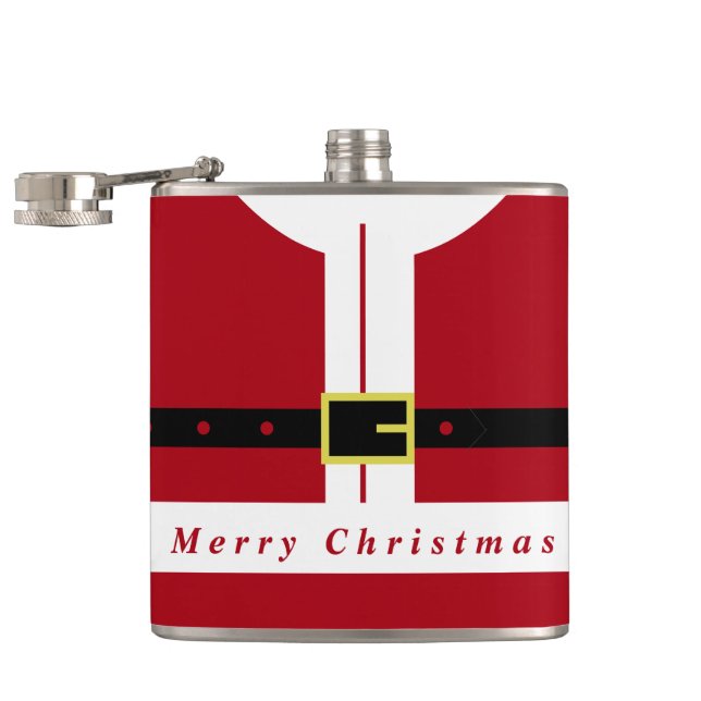 Santa Claus Flask (Opened)